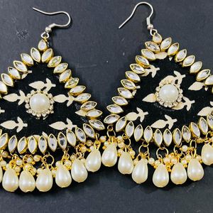 Fancy Party Wear Have Long Size Earrings