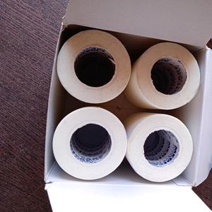 Surgical Tape - 4 rolls, Wid - 7.5 CM, Len - 9.1mt