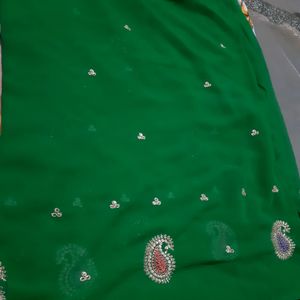 Beautiful Green Saree