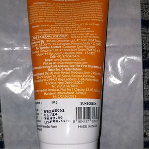 Limited Time Offer Sunscreen Aqua Gel