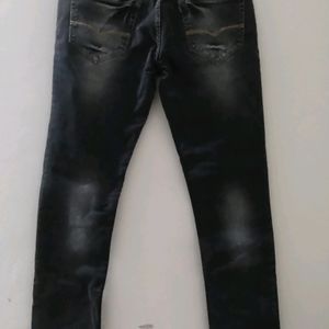 Faded Black Colored Jeans