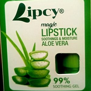 Lipcy Magic Lipstick (Aloe Vera)