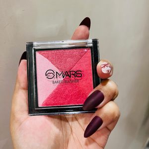 MARS Baked Blusher and Highlighter 01- 1 (3.5 g)