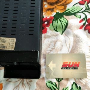 Sun Direct Seput Box With Adapter & 3pin Wire