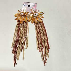 Long Stud Earrings