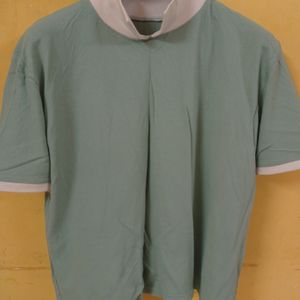 Women Collar Tshirt