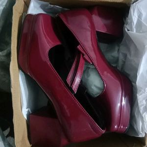 RED/MAROON MARY JANES Pinterest Shoe heels