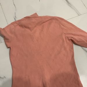 Girl Pink Tshirt Thick Fabric