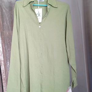 Olive Green Shirt