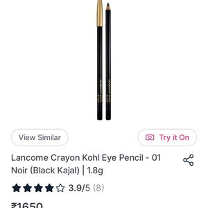 Lancome Kohl Crayon Jet Black