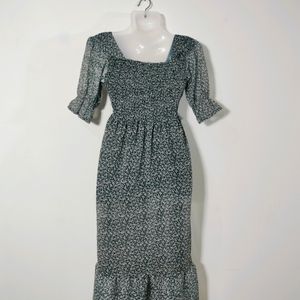 Black Printed Dressess (Women's)