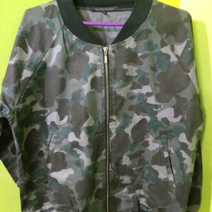 Camo Print Jacket