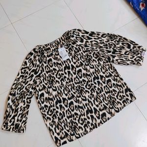 Tiger Print Top