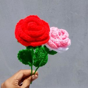 Crochet Rose Flowers / Handmade