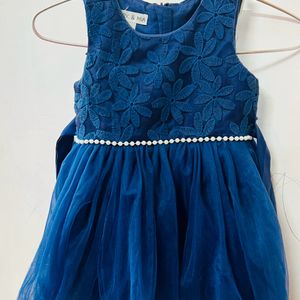 Party Wear Girl Frock - 9months To 15months