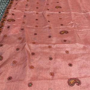 Embroidered Sober Saree