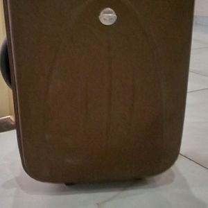 Suitcase Brown Color In Good Condition