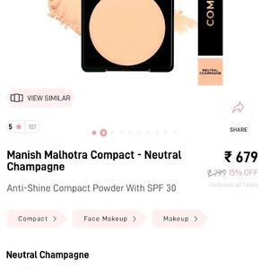 Loot Offer 299/-  Manish Malhotra Compact