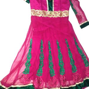 New Majenta Anarkali