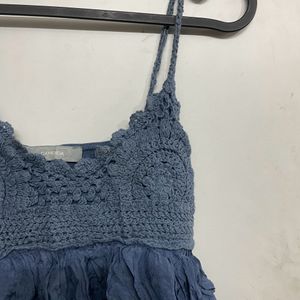 Women Crochet Spaghetti Dress