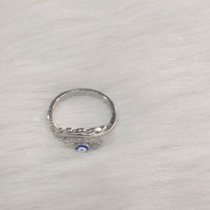 Evil Eye 92.5 Sterling Silver Ring