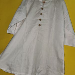 White Formal Kurti