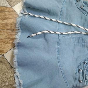 Short Denim Skirt