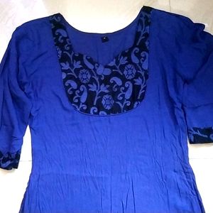 Blue Kurti