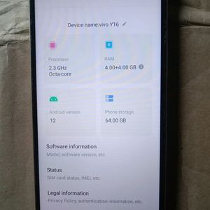 Vivo Y16 4G