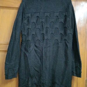 Black Wollen Sweater 5xl