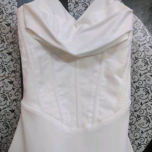 White Corset Dress