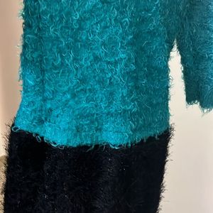 Kids Smart Tunic With fur Fabric