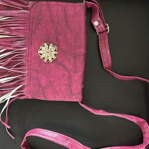 Sling Bag ( Rose Pink A Bit Magenta)