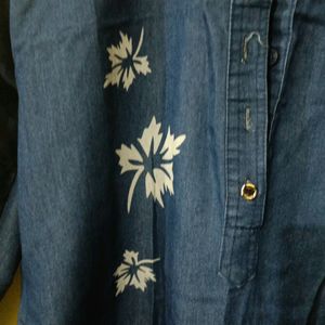 Women's Denim Kurta