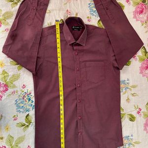 Men's Cotton Rich Formal Shirt (M)