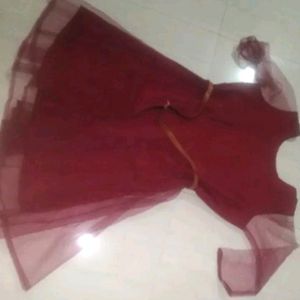 Maroon Party Wear