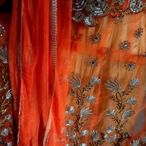 A New Gown Orange Colour