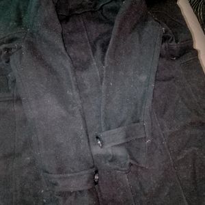 Flawed Black Jacket For Donation