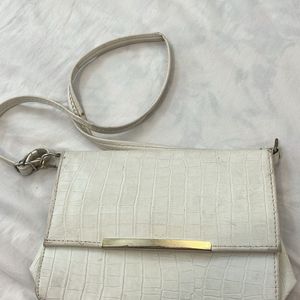 White Sling Bag