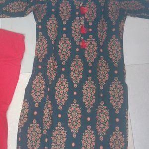 Beautiful Kurta Sharara Set Size L