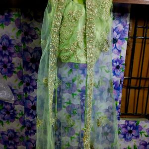 FIX DISCOUNTED PRICE 💖 Jacket Pattern Lehenga Cho