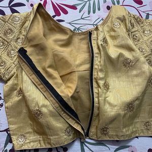 Golden Padded Blouse