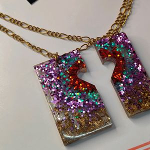 Resin Friendship Chain & Pendants