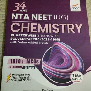 NTA NEET CHEMISTRY SOLVED PAPERS