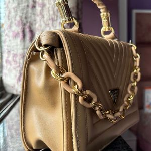 NUDE SLING BAG FOR WOMEN