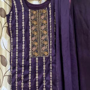 New Party Wear Full Stitched Kurta Plaza Set