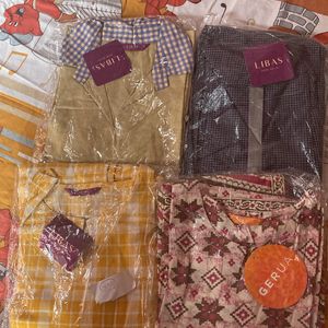 Libas New Kurta Bottom Set