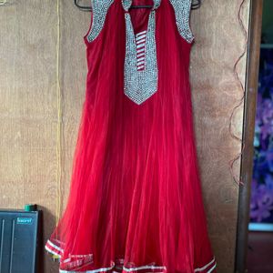 Red Ethnic Suit