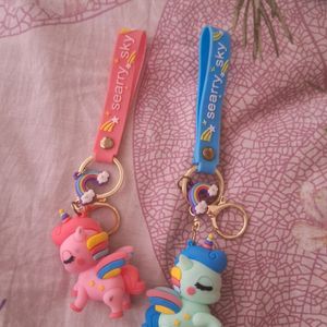 Unicorn Keychains