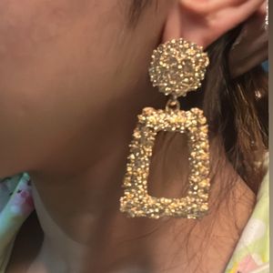 Accessorise Gold Dangle Earrings
